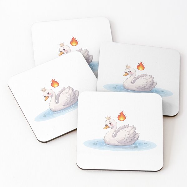 Item preview, The Elegant Menace Funny Angry Swan designed and sold by Petzzz.