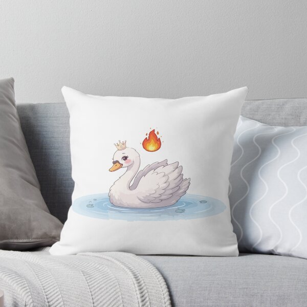 Item preview, The Elegant Menace Funny Angry Swan designed and sold by Petzzz.