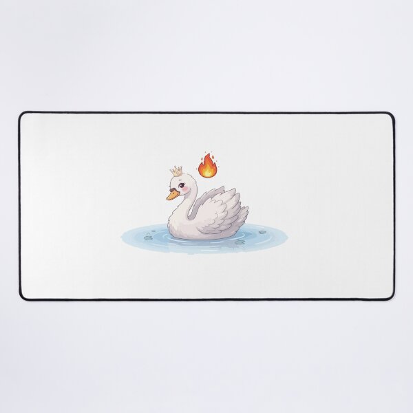 Item preview, The Elegant Menace Funny Angry Swan designed and sold by Petzzz.