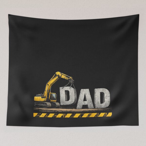 Item preview, Dad - The Family Builder Construction DAD Funny Father's Day designed and sold by CriseldaBruning.