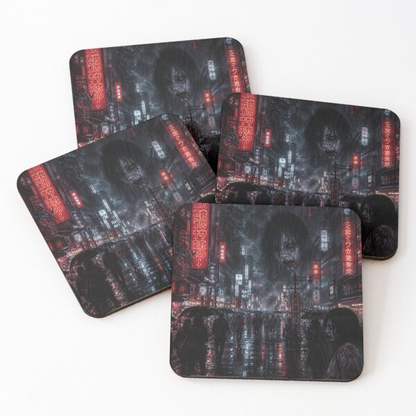 Item preview, The Neon Yokai District | Tokyo Gothic Cyber Horror designed and sold by kabucino.