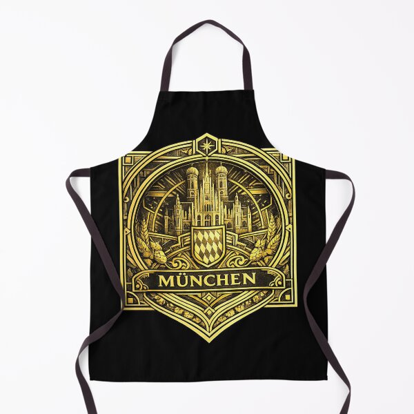 Item preview, deco style munchen badge designed and sold by astriebatik.
