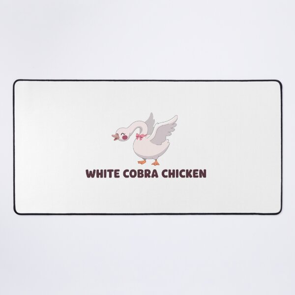 Item preview, White Cobra Chicken Funny Swan Meme designed and sold by Petzzz.