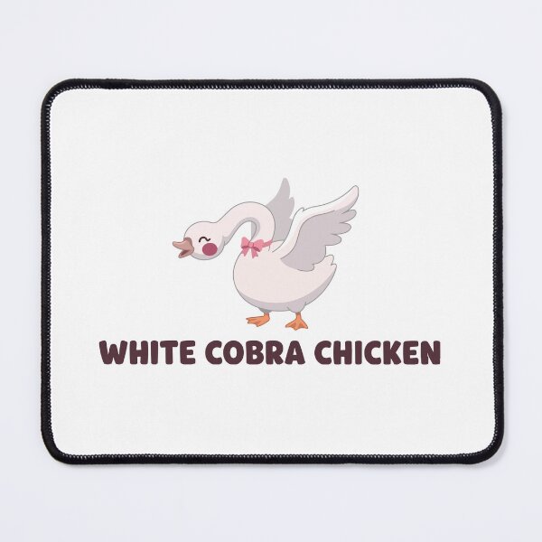 Item preview, White Cobra Chicken Funny Swan Meme designed and sold by Petzzz.