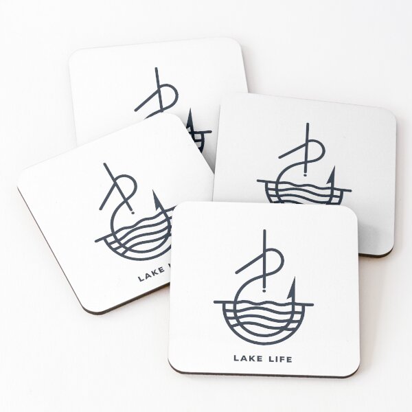 Item preview, Lake Life Fishing Vintage Anchor Hook Design designed and sold by Smoking_Animals .