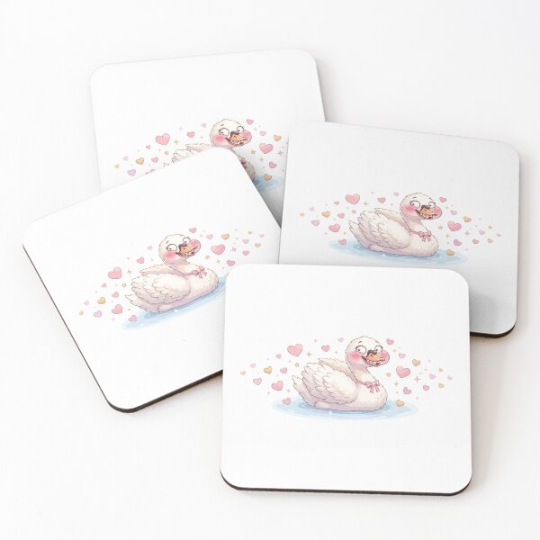 Item preview, Pretty But Psycho Funny Cute Swan designed and sold by Petzzz.