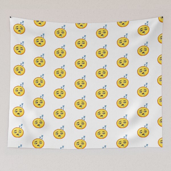 Item preview, Sleepy Pixel Emoji – Retro 8 Bit Tired Reaction Sticker designed and sold by ANiyati.