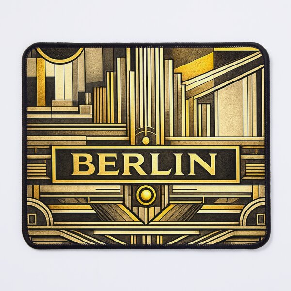 Item preview, deco style berlin badge designed and sold by astriebatik.