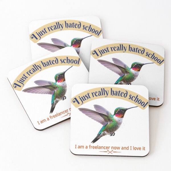 Item preview, I just really hated school I am a freelancer now and I love it designed and sold by ParadoxParadox.