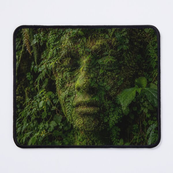 Item preview, Bloomborn — Photoreal Portrait of Human–Floral Camouflage designed and sold by Jandedan.