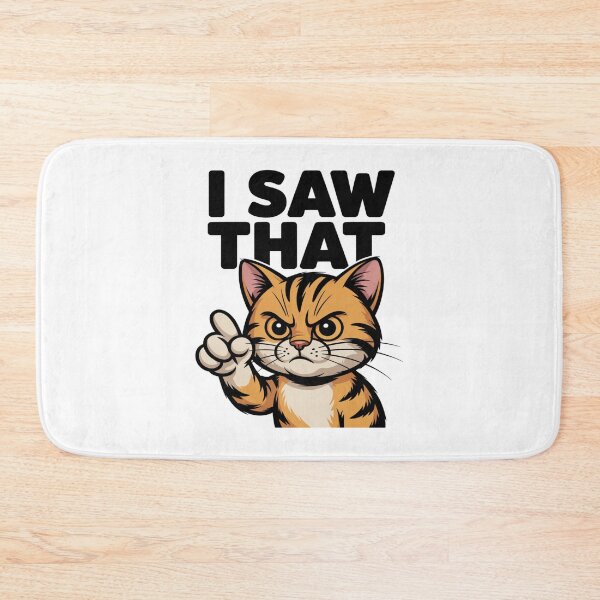 Item preview, funny cat - judgmental cat - sassy cat - cat humor - cat lover - cat mom - cat dad - pointing cat - angry cat - cat warning - sarcastic cat - toe beans - cat attitude - pet humor designed and sold by JansenGS.