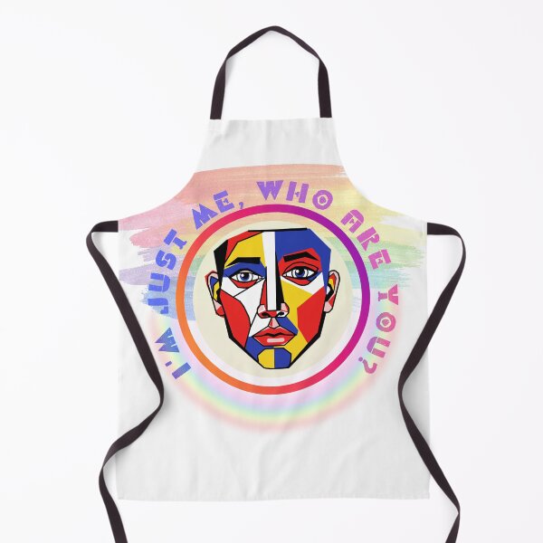 Item preview, I'm Just Me, Who Are You? - Abstract Cubist Portrait designed and sold by ArcheVectors.