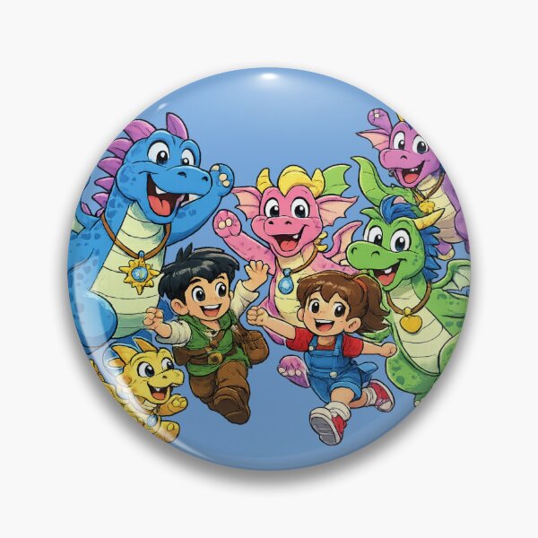 Item preview, Dragon Tales Cartoon Adventure Friends designed and sold by THE JIZU SHOP.