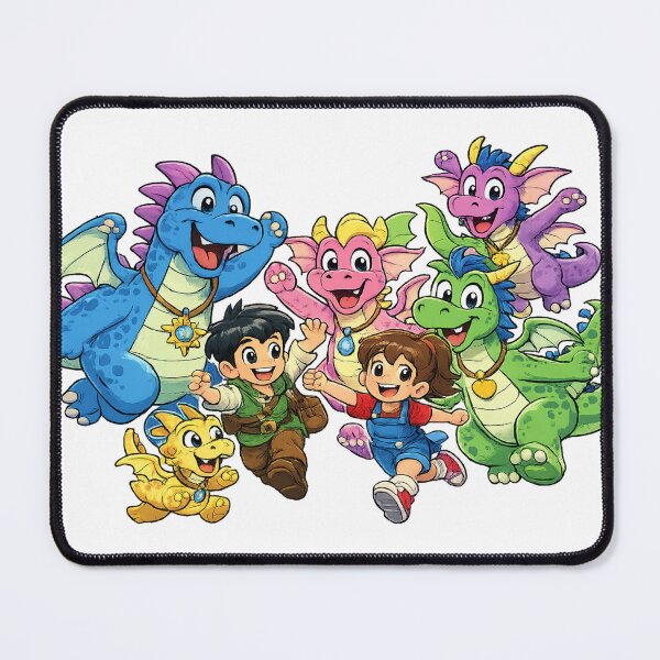 Item preview, Dragon Tales Cartoon Adventure Friends designed and sold by THE JIZU SHOP.