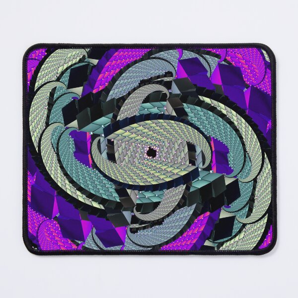 Item preview, Neon Singularity | Cyberpunk Spiral Abstract designed and sold by IGLCreative.