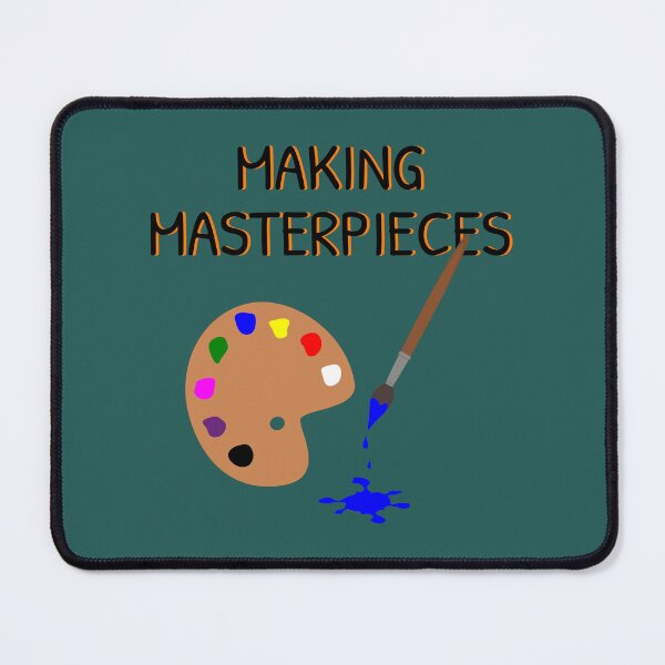 Item preview, Brush and paint palette, painting designed and sold by PoppyPurple.