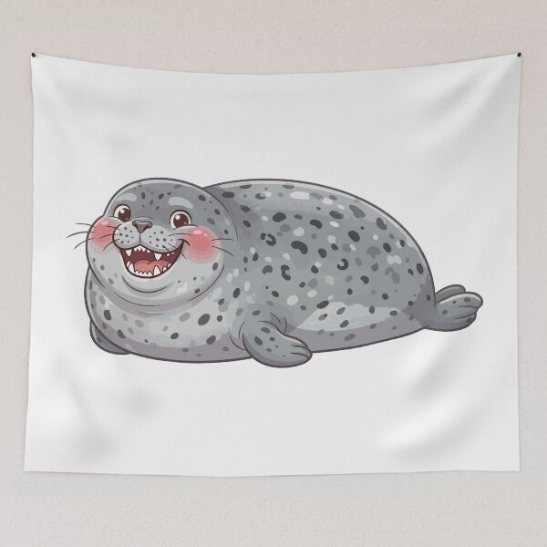 Item preview, The Murder Sausage Funny Leopard Seal designed and sold by Petzzz.