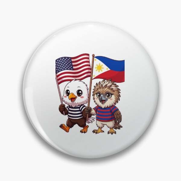 Item preview, The American eagle and its friend, the Philippine eagle designed and sold by SE213.
