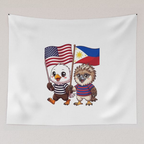 Item preview, The American eagle and its friend, the Philippine eagle designed and sold by SE213.