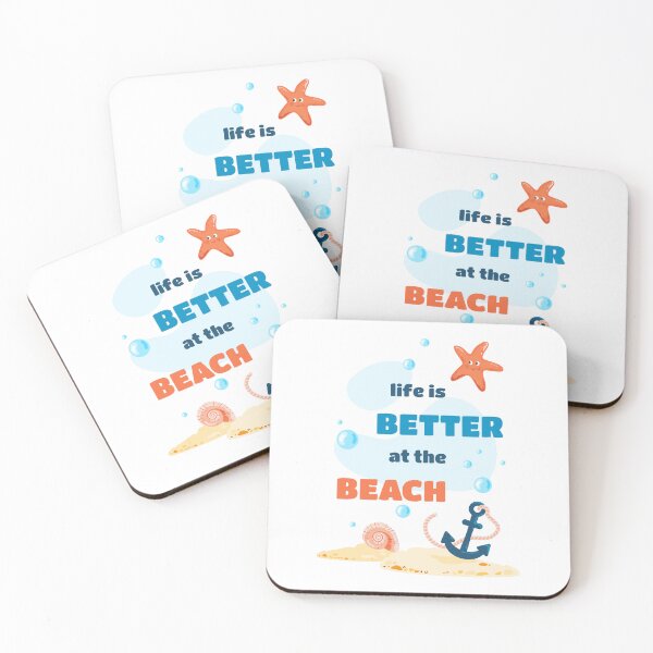 Item preview, Summer, Life is better at the beach designed and sold by CHERRY--SHOP.