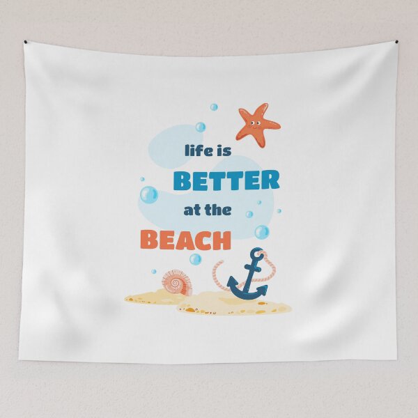 Item preview, Summer, Life is better at the beach designed and sold by CHERRY--SHOP.