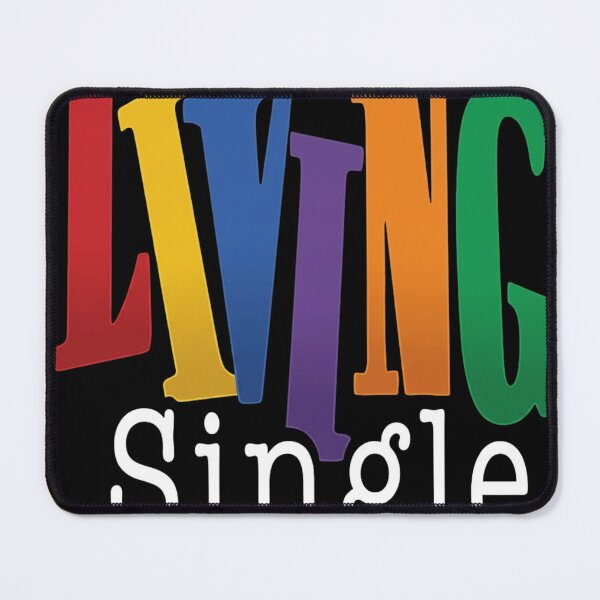 Item preview, Living Single Retro 90s Sitcom Aesthetic | Vintage Black Culture TV Show Typography Design designed and sold by Trendymindvibes.