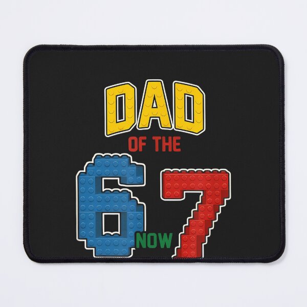 Item preview, Dad 67 Meme Birthday 7 Years Old Building Blocks Bricks designed and sold by CriseldaBruning.