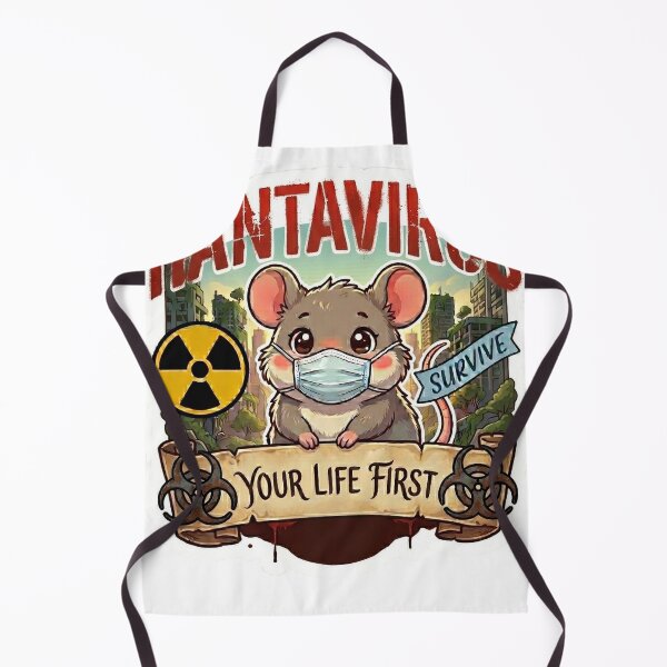 Item preview, Cute Hantavirus Survivor Mouse Mask 2026 designed and sold by Red66circle.