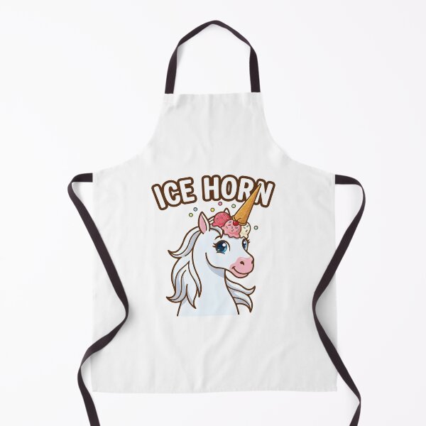 Item preview, Ice Horn Unicorn Ice Cream Cone – Cute Kawaii Design for Ice Cream Lovers designed and sold by Fuechse.