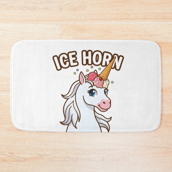 Item preview, Ice Horn Unicorn Ice Cream Cone – Cute Kawaii Design for Ice Cream Lovers designed and sold by Fuechse.