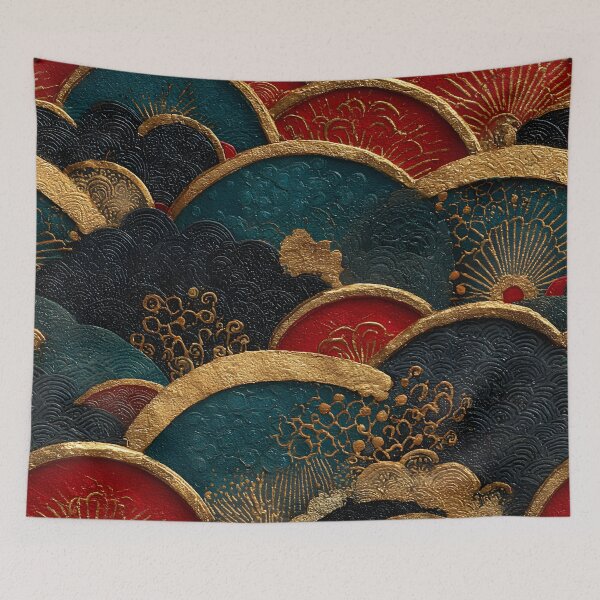 Item preview, Japanese Scenery - Vibrant Cultural Elegance designed and sold by ZIPANG-JAPAN.