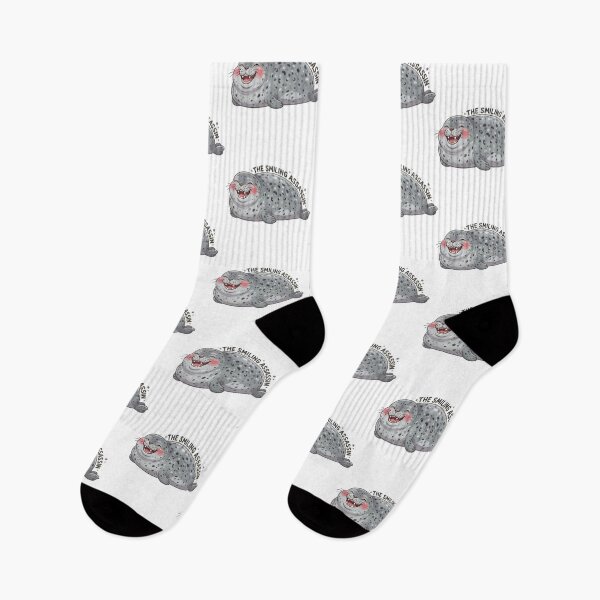 Item preview, The Smiling Assassin Cute Leopard Seal Meme designed and sold by Petzzz.