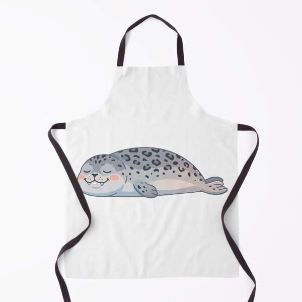 Item preview, Danger Sausage Cute Lazy Leopard Seal designed and sold by Petzzz.
