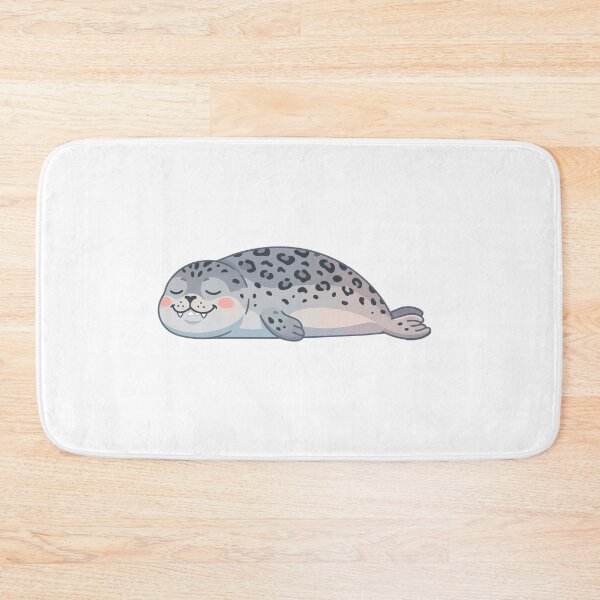 Item preview, Danger Sausage Cute Lazy Leopard Seal designed and sold by Petzzz.