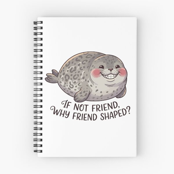 Item preview, Friend Shaped Funny Leopard Seal Murder Sausage designed and sold by Petzzz.