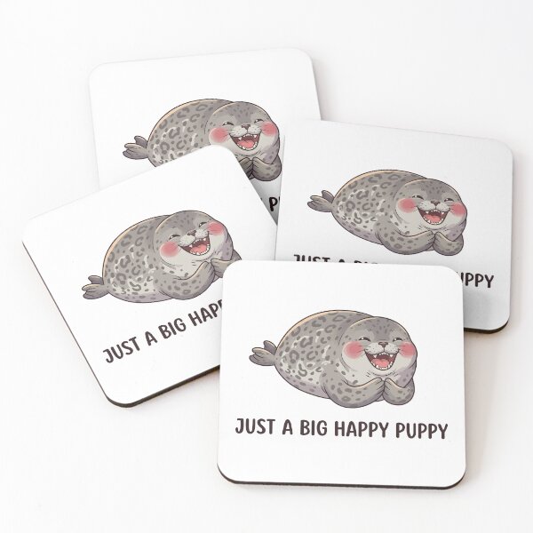 Item preview, Just A Big Happy Puppy Leopard Seal designed and sold by Petzzz.