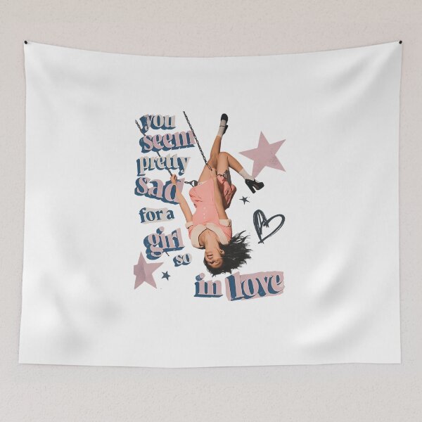 Item preview, Sad Girl In Love Retro Aesthetic Collage designed and sold by SorrowArtShop.