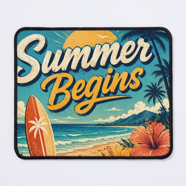 Item preview, summer begins designed and sold by digibbs3.