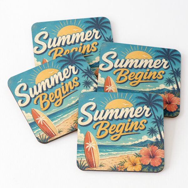 Item preview, summer begins designed and sold by digibbs3.