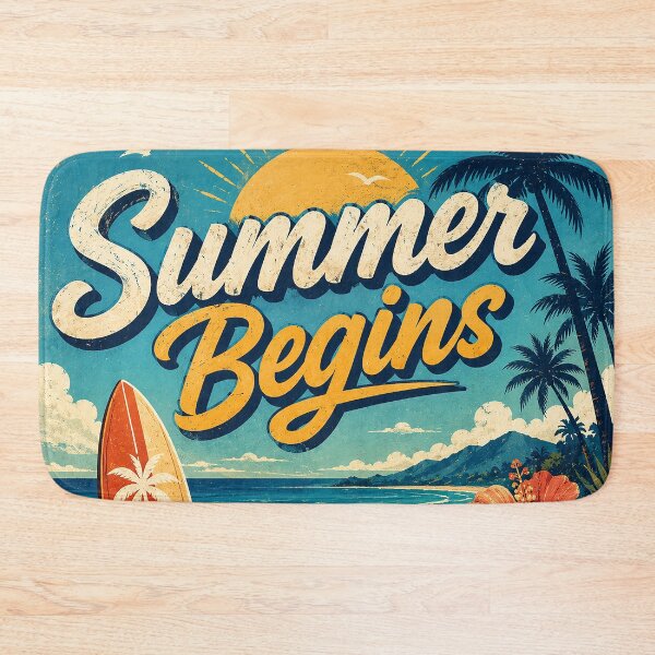 Item preview, summer begins designed and sold by digibbs3.