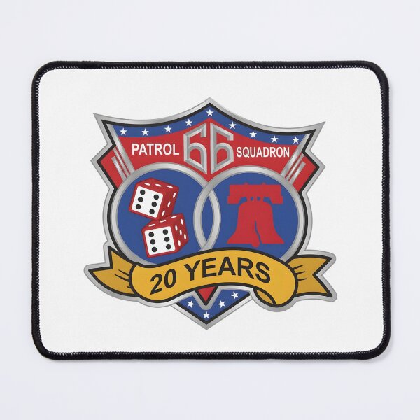 Item preview, 20th Anniversary Commemorative Emblem of Patrol Squadron 66 (VP-66) "Liberty Bells" designed and sold by CharlieDesings.
