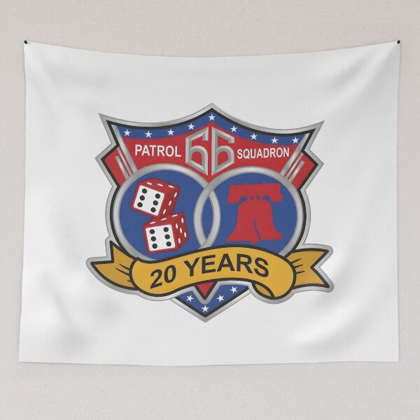 Item preview, 20th Anniversary Commemorative Emblem of Patrol Squadron 66 (VP-66) "Liberty Bells" designed and sold by CharlieDesings.