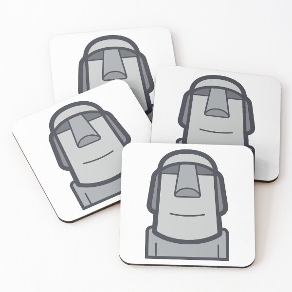 Item preview, Easter Island Moai designed and sold by GoGoPotatoPrint.