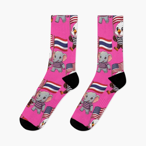 Item preview, The American eagle and its friend, the Thai elephant designed and sold by SE213.