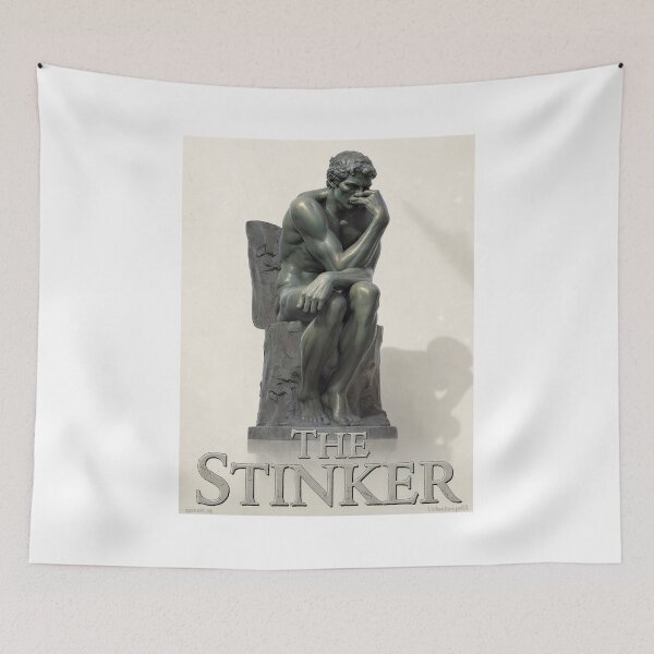 Item preview, The Stinker Statue Print designed and sold by Lichentroupe63.