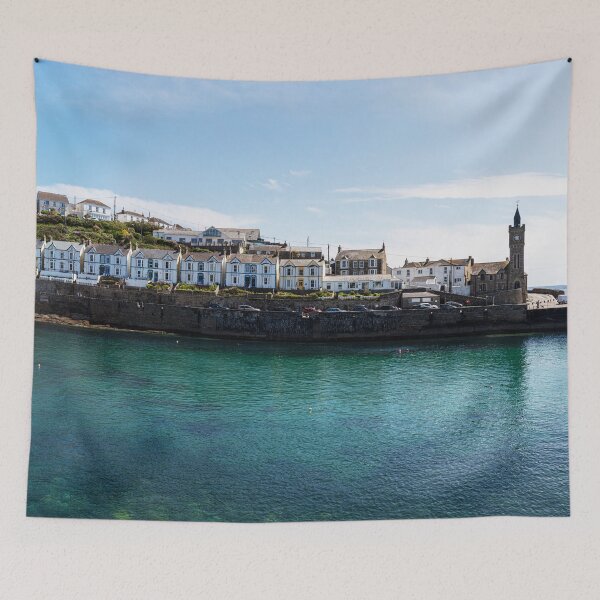 Item preview, Panoramic Porthleven Harbour, Cornwall, England designed and sold by Paul Thompson Photography.