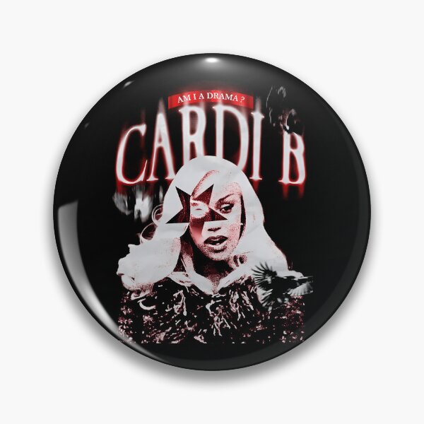 Item preview, Cardi B "Am I A Drama?" Edgy Gothic  designed and sold by SorrowArtShop.