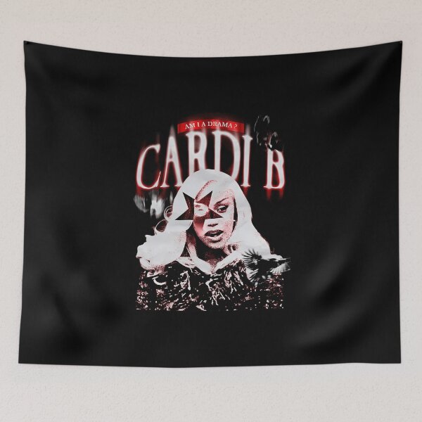 Item preview, Cardi B "Am I A Drama?" Edgy Gothic  designed and sold by SorrowArtShop.