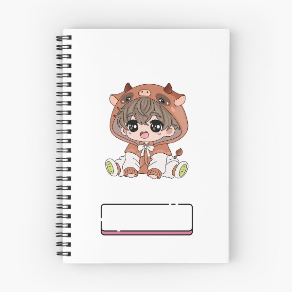Aperçu de l'œuvre Conception de cahier Chibi créée et vendue par Creativa de Rosa.