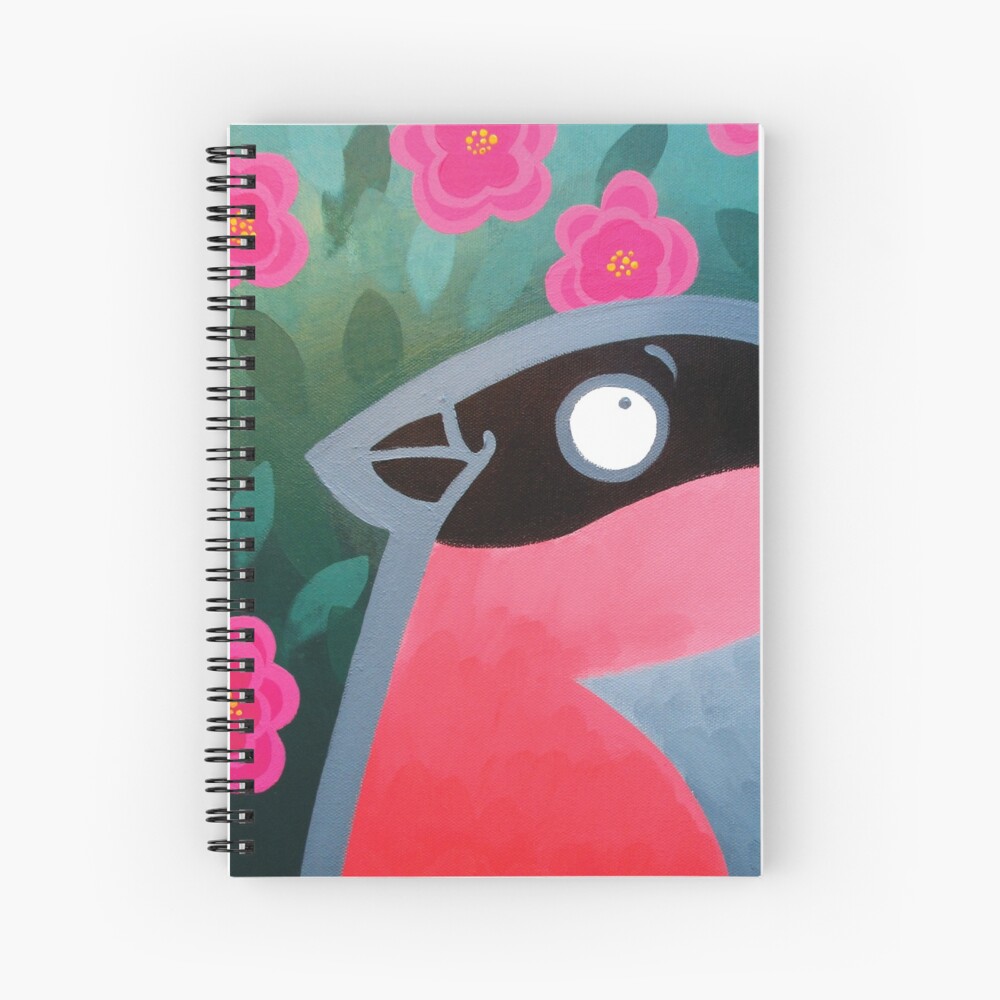 Bullfinch Spiral Notebook